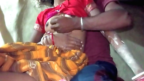 Busty black girl gets it on on a truck in the desert