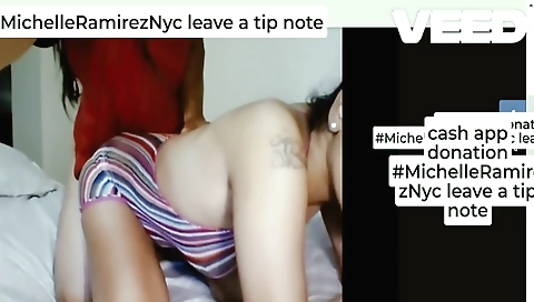 Indian girl dressed in red freak off with his boner