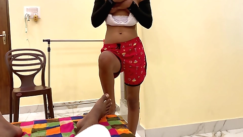 Indian girl getting penetrated in her cunt by a big dick