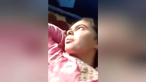 Today Exclusive- Cute Desi Village Girl Showing Her Pussy