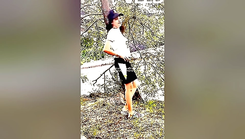 Indian amateur pornstar solo in the grass taking a nice time