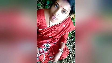 Indian teen 18+ in a bikini is fucked in the field