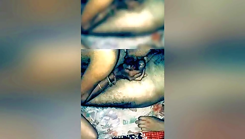 Amateur brunette girl video with a hot indian girl