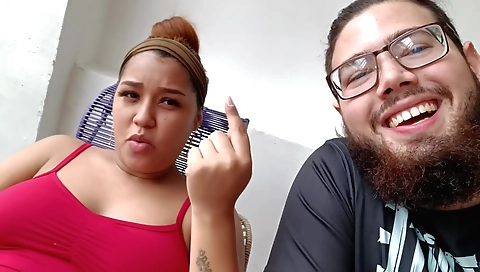 Big tits brunette 18+ woman with big natural boobs in hd