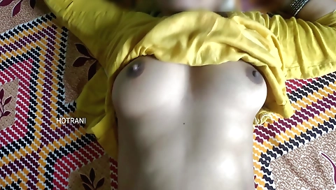 Indian girl with hairy body fucked by handsome bhabhi