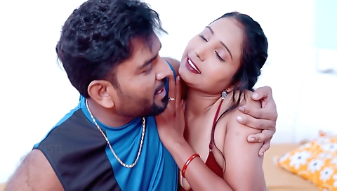 Indian with a sexy ass enjoys his hard cock in hd video