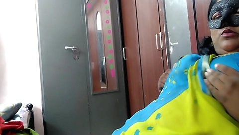 Hot stepmom in red lingerie gets fucked by a young houseman