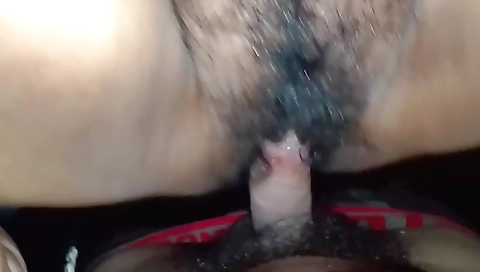 Indian girl standing outside in rain getting fucked