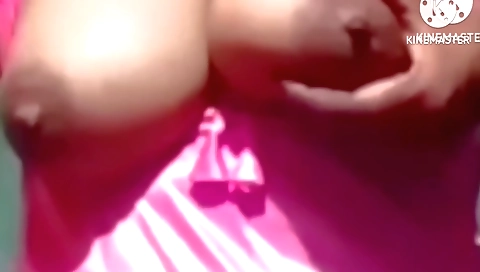 Big tits homemade masturbation with me fucking my cunt