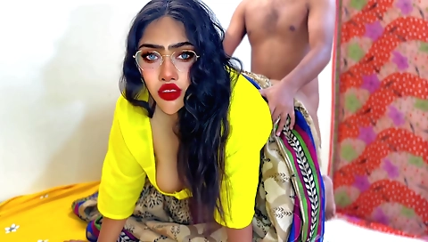 Chubby babe gets fucked in her mouth and in her ass