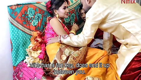 Brunette milf in a threesome with her hubby and her stepbro