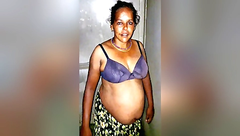 Indian girl with a sexy pink bra and a dress in amateur porn