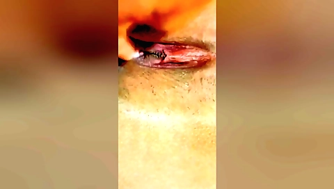 Hand job in amateur solo video with beautiful indian whore