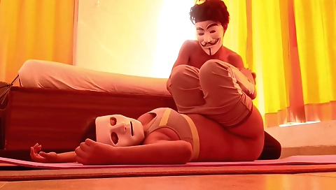 Indian babe with a sexy butt gets fucked by her teacher