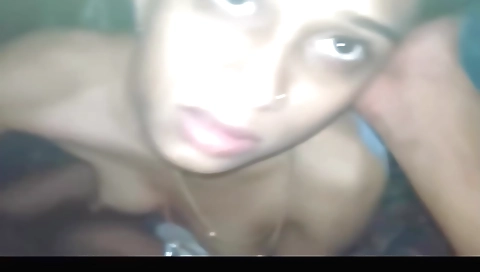 Indian brunette girl with perfect body has a creampie