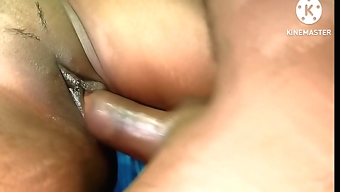 Sex toy and a big cock in homemade amateur porn clip