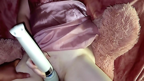 Indian stepmom fucked on a couch doing doggy style