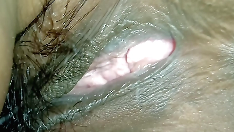 Amateur hairy indian girl with hairy pussy is fucked