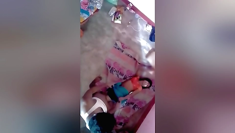 Indian girl with small tits getting her clit pounded