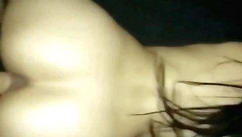 Sexy brunette girl has a fun day with her boyfriend