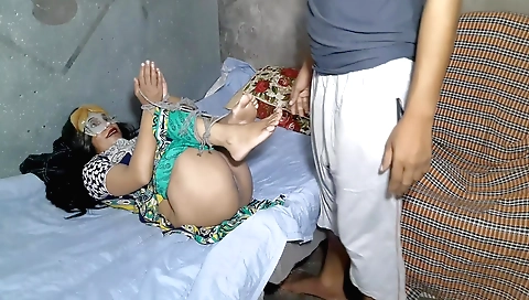 House maid gets her tight pussy banged with a boyfriend