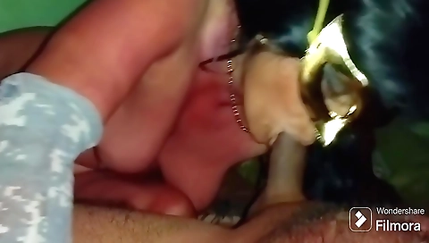 Indian girl in a sexy dress gets her pussy drilled