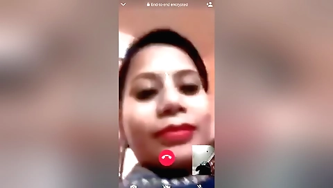 Brunette girl with small tits shows her curves on webcam