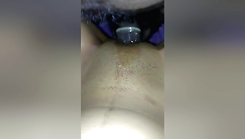 Slutty amateur indian babe with a big ass riding a cock