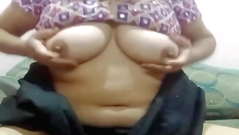 Busty chick with a small ass shows off her sexy body