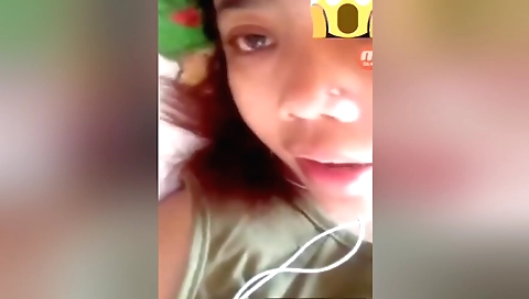 Indian brunette has a sexy pussy and a big ass on webcam