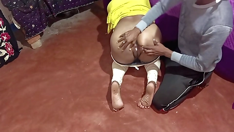 Brunette teen with small tits has fun on web camera