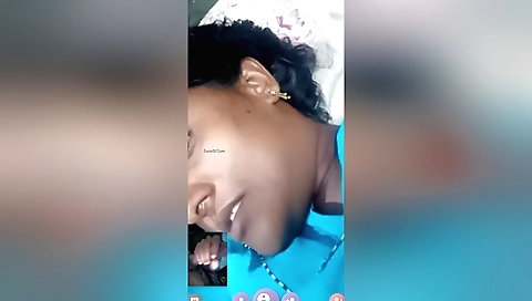 Amazing amateur blonde in a sexy red dress on webcam