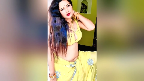 Beautiful student in sexy dress gets naked in solo video