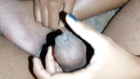 Indian girl gets a big cock in her wet pussy and orgasm