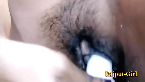 Indian girl with hairy pussy enjoys hardcore sex with husband