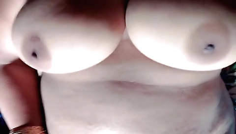Chubby ass and big breasts in an amateur porn video
