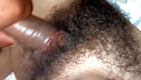 Amateur video with a hairy Indian girl and two blonde girls