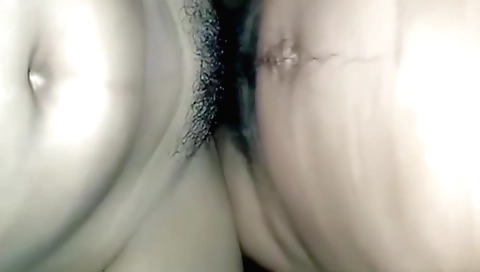 Indian girl is making black commanded video with her hairy pussy