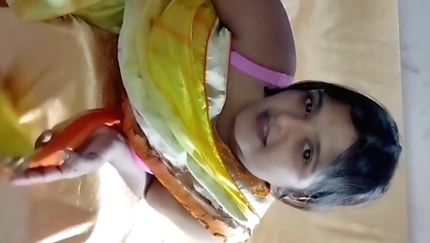 Indian girl fucked with a cock in her hole and her pussy