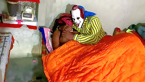 Big boobs and hairy pussy of a hairy brunette bhabhi