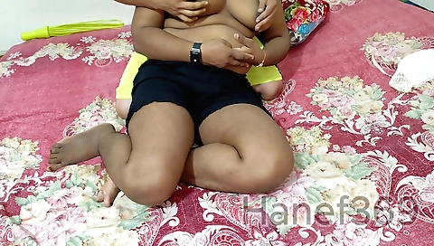 Indian stepsister gets horny and enjoys having sex