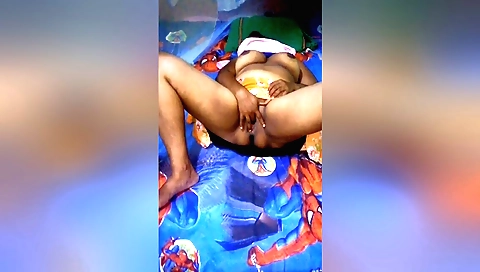 Indian girl in a bikini fucked with her large ass in a camera