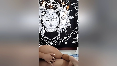 Amateur webcam brunette takes it all in one sexy body scene