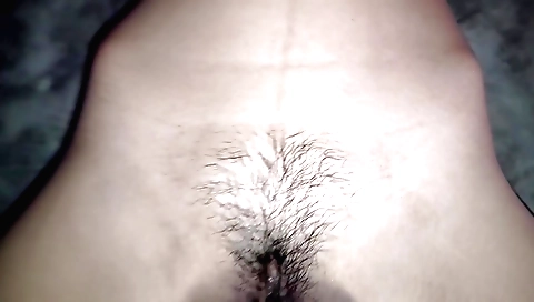 Indian stepsister fucked in her hairy pussy after a massage