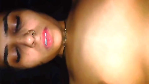 Buxom brunette gets her hairy pussy licked and cock filled