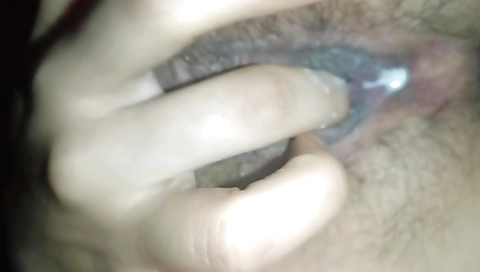 Indian hairy girl with natural tits rides her husband's dick