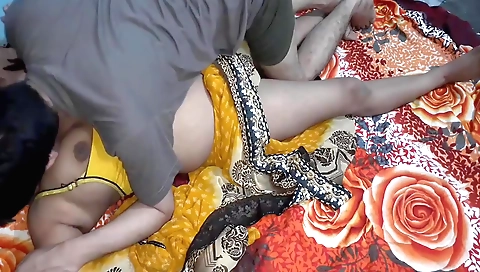 Indian chick with a sexy body gets fucked hard by a man