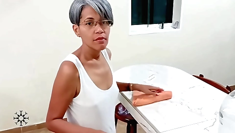 Indian milf gets her pussy fucked by her stepbrother