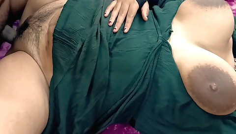 Indian stepmother fucks her stepbrother in the jungle