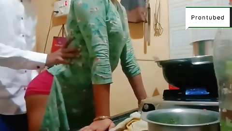 I am giving a handjob to my hubby in the kitchen in my amateur video